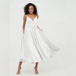 Babaroni Velvet Midi Dress NWT